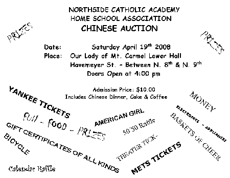 Chinese Auction